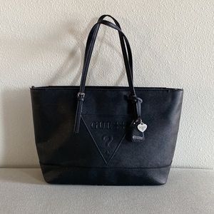 Guess Black Tote Purse